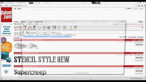 How to download fonts for Paint.net