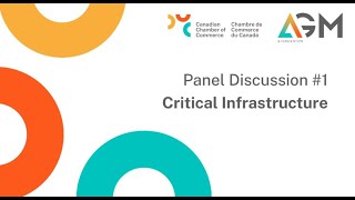 AGM 2022 Panel #1: Critical Infrastructure
