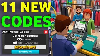 ⚠️New⚠️ ALL WORKING CODES For Clothing Store Simulator 2025 - Roblox Clothing Store Simulator Codes