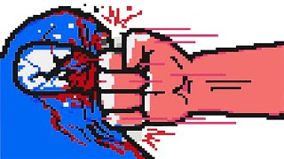 『Among Us』インポスターが主人公のアクションゲーム【SUPER IMPOSTER BROS.】