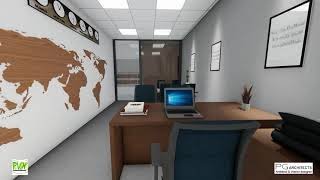 Parth Valves and Hoses Office Interior Design Pune