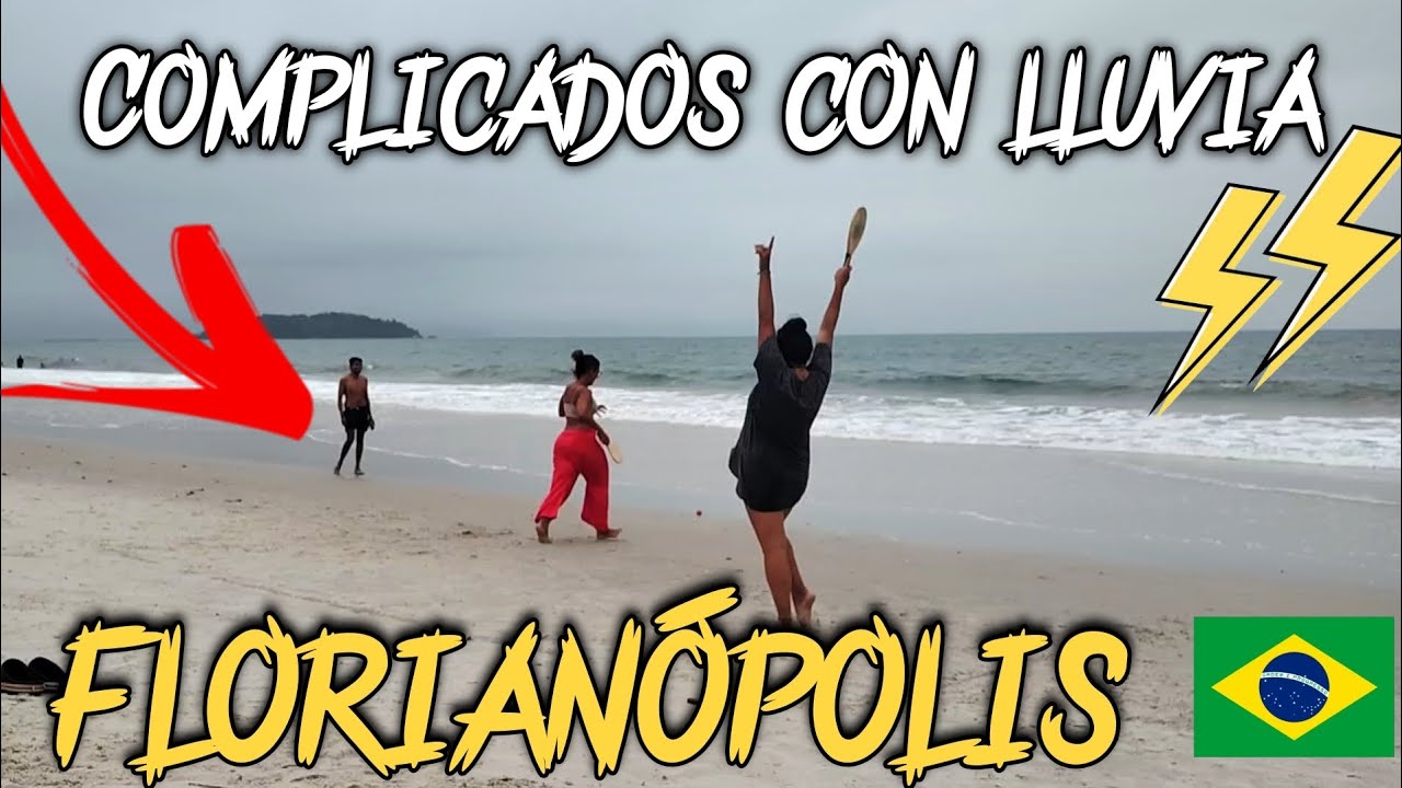 Llegamos a FLORIANÓPOLIS 🏖️ Nos atrapa la lluvia en CANASVIEIRAS 🌊 🇧🇷