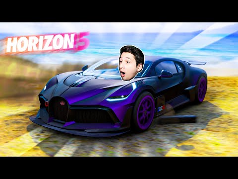 BUGATTI DIVO ტუნინგი და რბოლები FORZA HORIZON 5