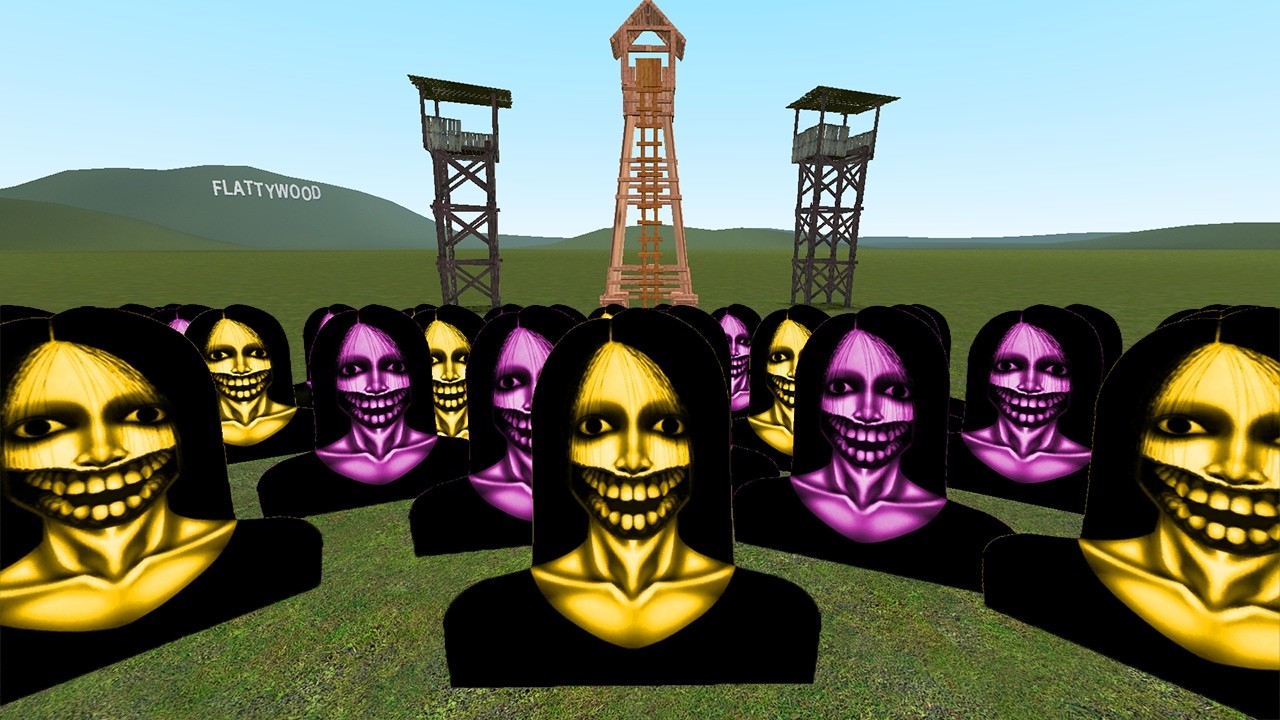 Kuchisake Onna Vs Towers In Garry's Mod Part 3 | Gmod Towz