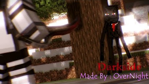 "DARKSIDE" - A MINECRAFT FIGHT MUSIC VIDEO (SAD ANIMATION) - ALAN WALKER - DARKSIDE