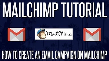 How To Create And Send An Email Campaign On Mailchimp | Mailchimp Campaign Tutorial #3