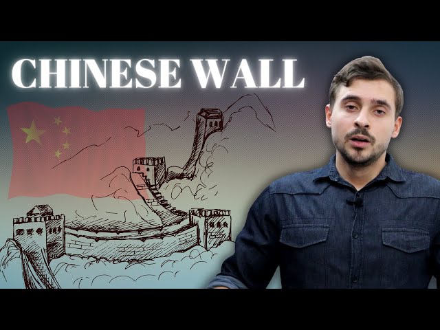 A realidade por trás da chinese wall