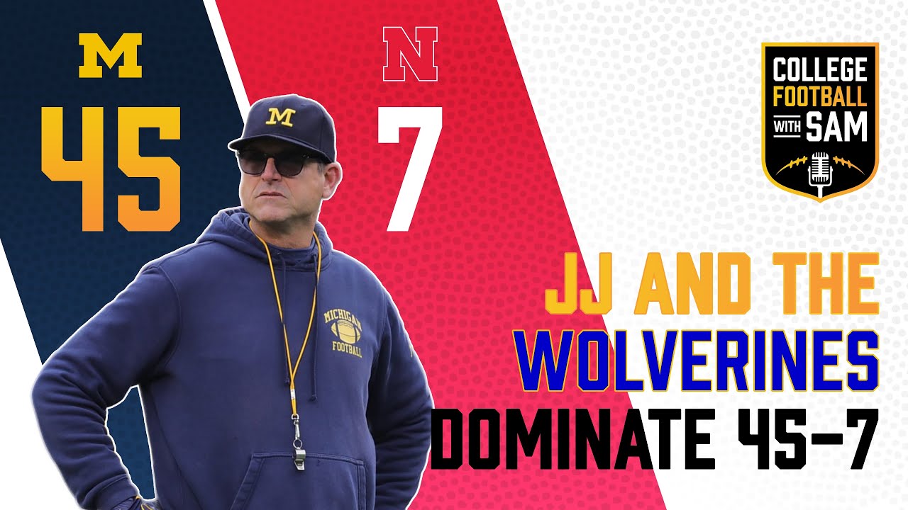 Michigan Vs Nebraska Reaction Analysis College Football 2023 YouTube michigan-vs-nebraska-reaction-analysis-college-football-2023-youtube