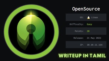 opensource htb writeup | Hackthebox writeups tamil