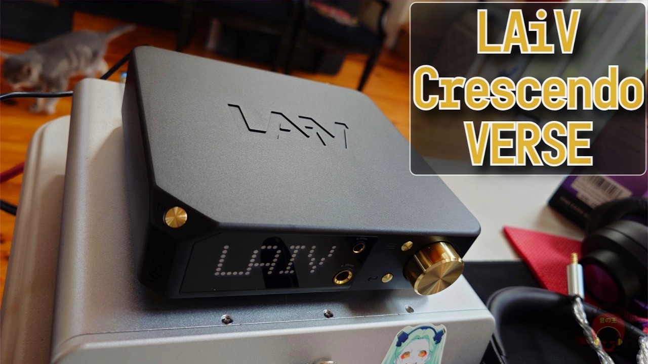 Z Reviews tests the LAiV Crescendo Verse R2R DAC and headphone amplifier
