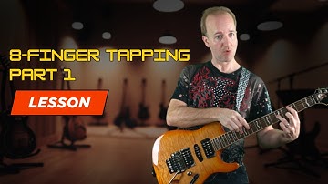 8 Finger tapping guitar lesson, how to 8-finger tap