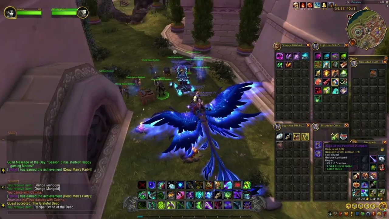 WoW Day of the Dead Event – Get the Macabre Marionette Pet & Dead Man’s Party Achievement! 💀