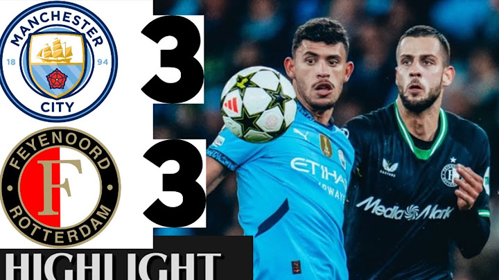 🔵Manchester City vs Feyenoord (3-3) HIGHLIGHTS | UEFA Champions League