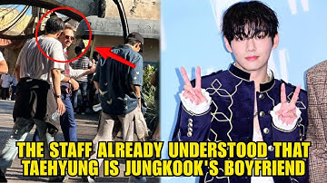 😏 Jungkook made it CLEAR to the STAFF that Taehyung is ONLY his 💌🔥👀