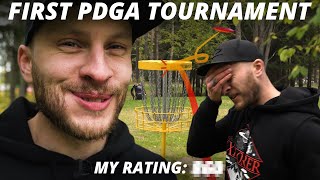 My first PDGA tournament (the BEST and WORST rounds of my life!!)