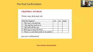 Pre-Reading: Confirmations for Reading Comprehension
