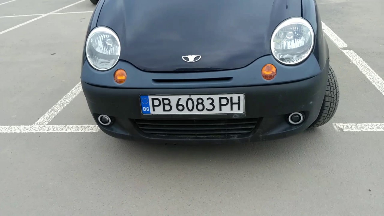 Daewoo matiz лампы