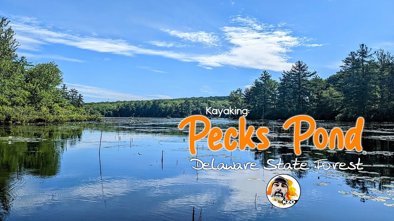 Kayaking Pecks Pond YouTube