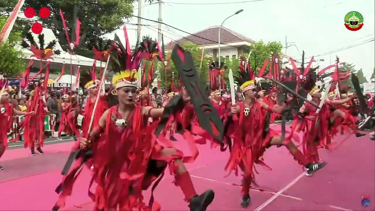 SMK MUHAMMADIYAH 1 BLORA   Pawai Pembangunan Karnaval Blora 2025