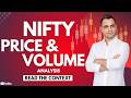 NIFTY Today Analysis | Candle by Candle Volume Reading Explained #trading