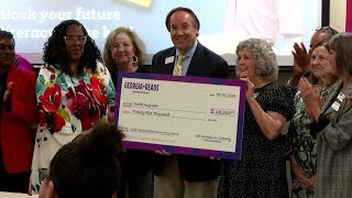 Rise Augusta presented $25K check at Georgia Reads event