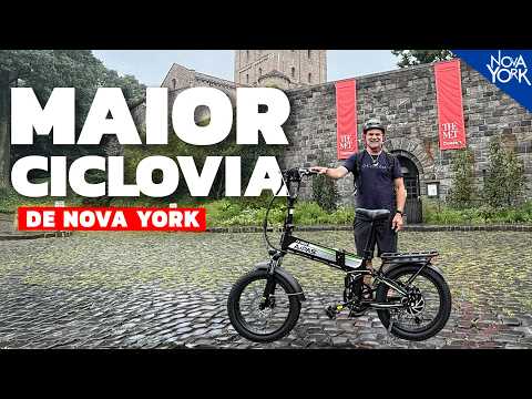 THE MOST INCREDIBLE BIKE PATH IN NEW YORK goes all the way to Canada 🗽 🇨🇦