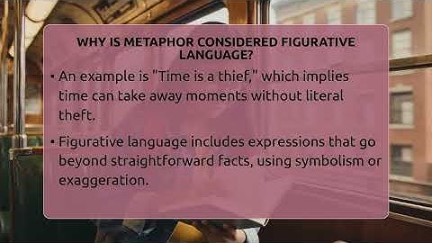 Why Is Metaphor Considered Figurative Language? - The Prose Path