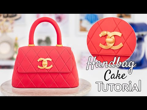 Sugar Sweet Cakes and Treats: Chanel Classic Handbag Cake