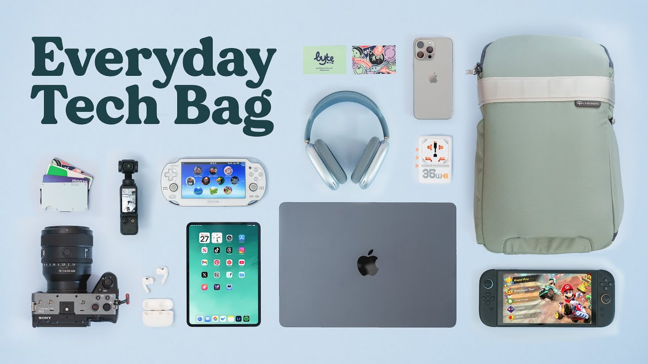 My Everyday Carry Tech Bag 2025!
