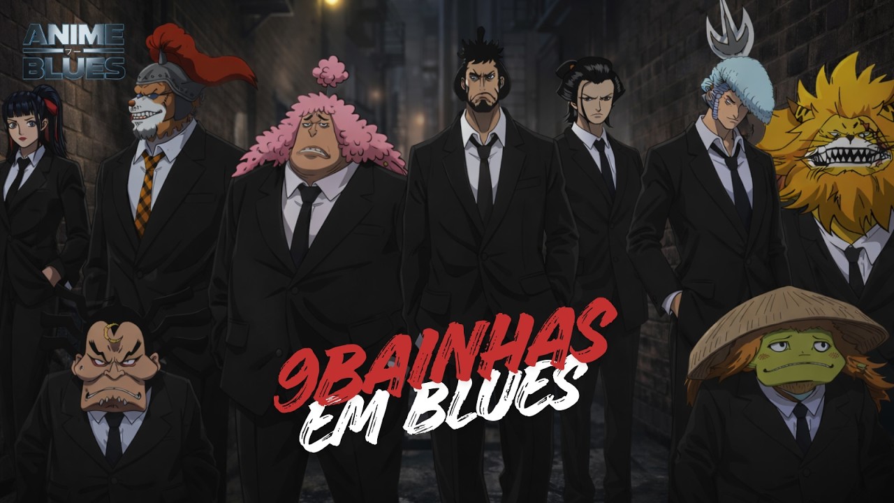 9 BAINHAS VERMELHAS🏯⚔️👻(ONE PIECE) | NOVO AMANHECER | ANIME EM BLUES