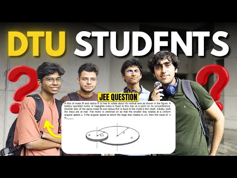 DTU Students Take the JEE Challenge Again!😂🔥