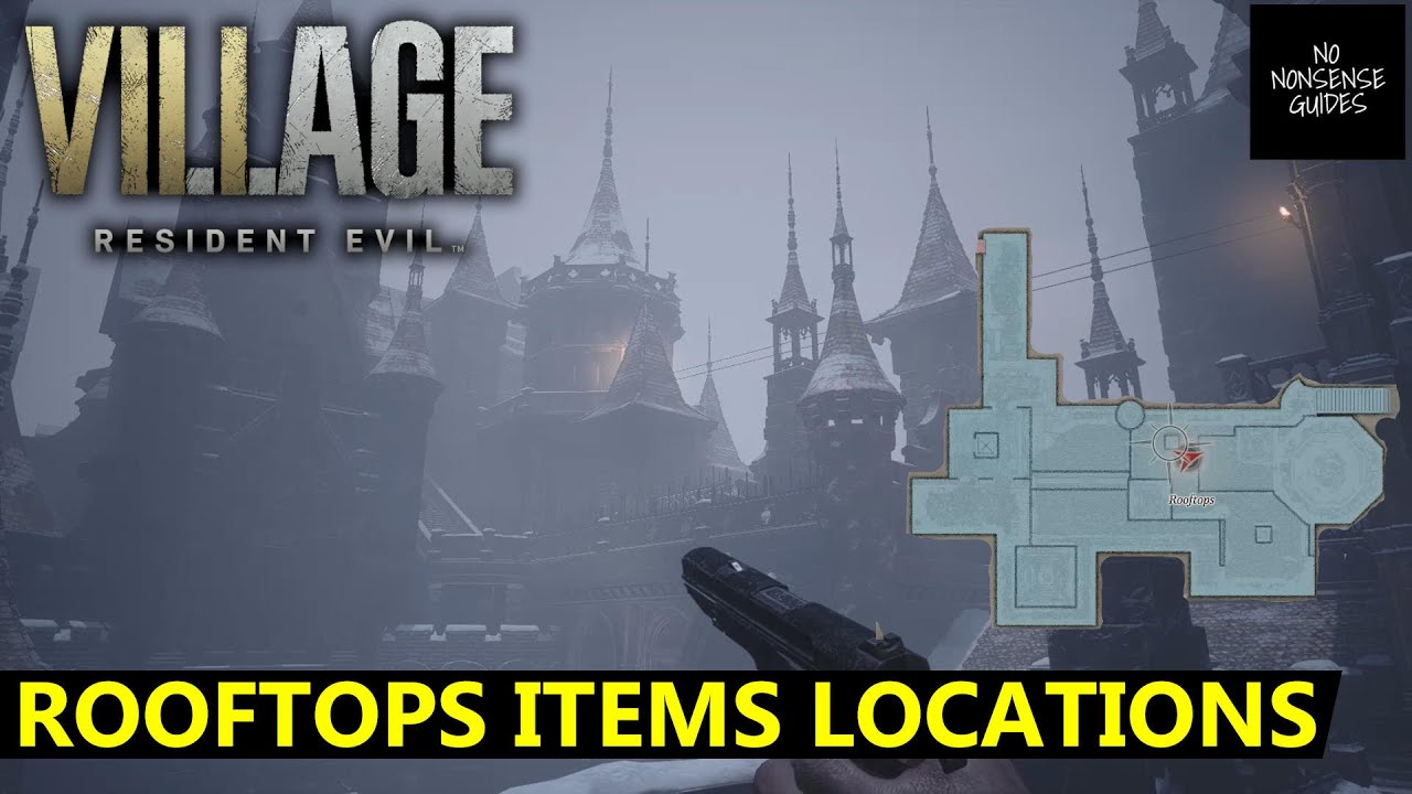 Resident Evil Village Rooftops Items - All Locations - How to Clear