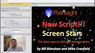 Screen Stars Script - The best way to remove & add stars in Pixinsight!