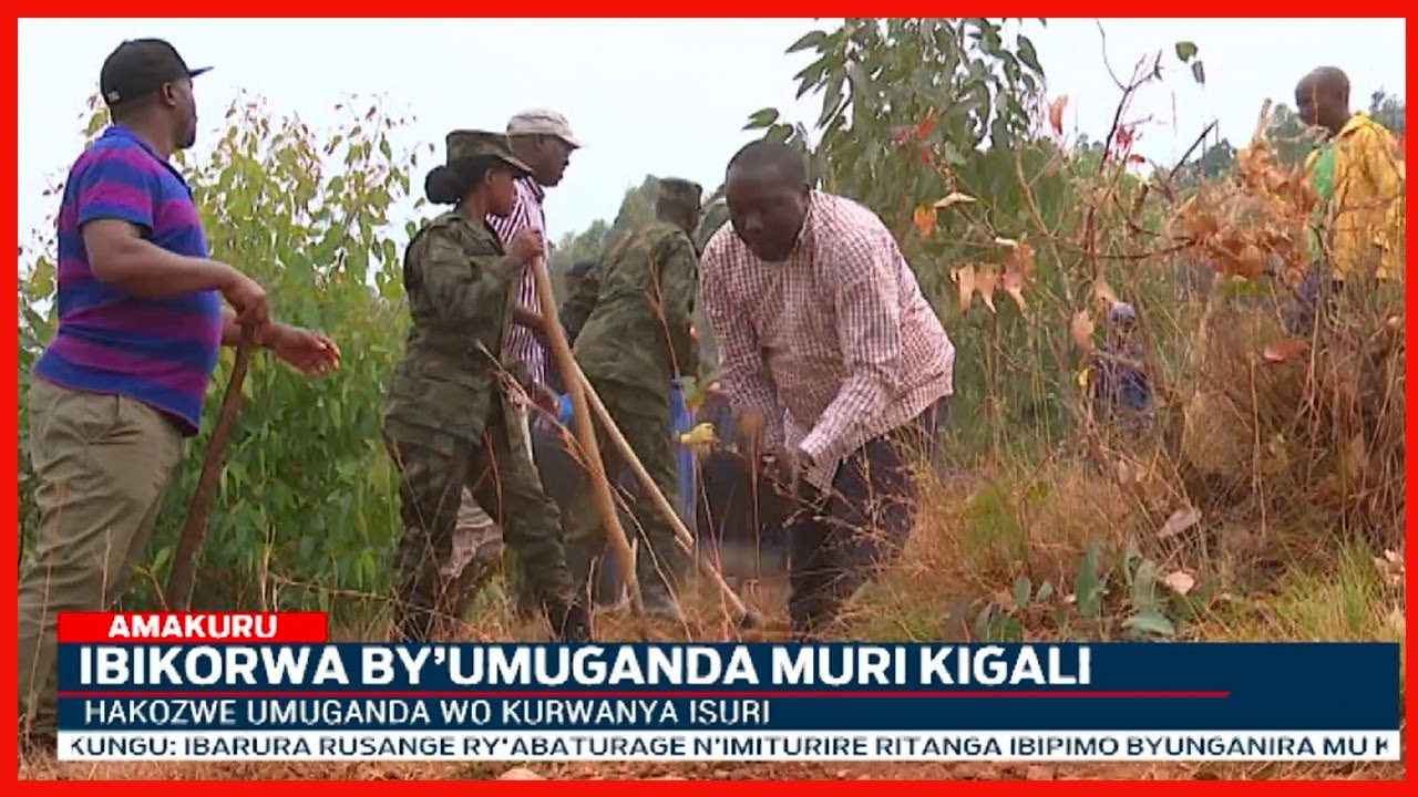 KIGALI: Hakozwe umuganda wo kurwanya isuri - YouTube
