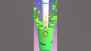 Stack Ball 3D Level 8 #Stackball #shorts #ad