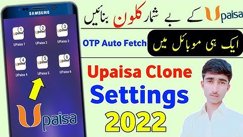 Upaisa App Auto OTP Fetch | How to sign in unlimited upaisa account | Upaisa App Clone method 2022