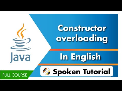 Constructor overloading - English