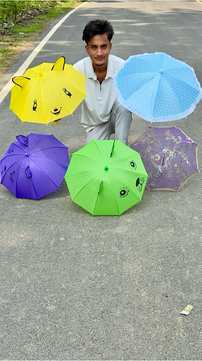 Mini Umbrella ☂️Unboxing ☺️ #shorts