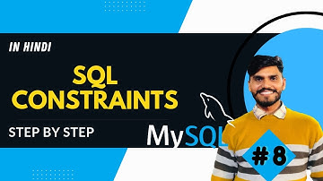 SQL constraints with examples in Hindi | introduction | SQL tutorial for beginners