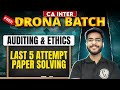 CA Inter Audit: Last 5 Attempts Papers - Past Year Questions (PYQ) - Audit Revision | CA Hemant Mp3 Song