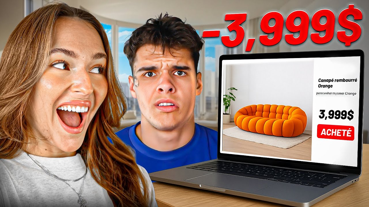 LEWIS ME DONNE CARTE BLANCHE POUR DÉCORER SON NOUVEL APPARTEMENT!!