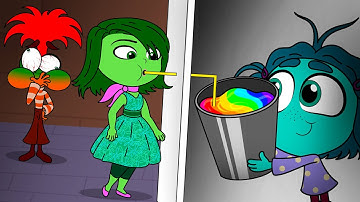 Inside out 2 Animation | Test IQ for Disguts, Anger! Help Joy recognize drinks