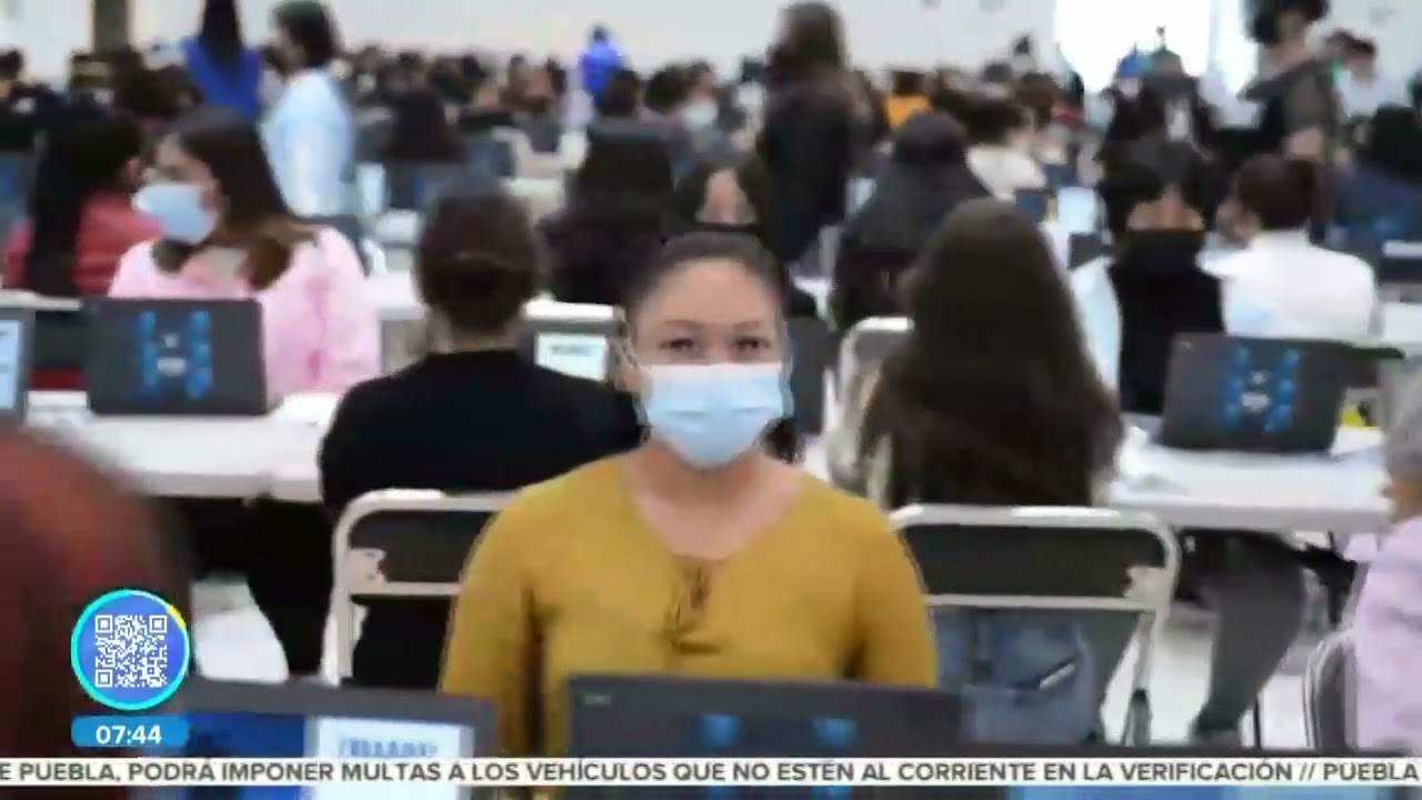 Rectora BUAP supervisa el examen de admisión