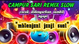 Mbenjani janji suci,campur sari remix slow,cocok didengarkan sambil ngopi #videoviral#music#djremix 