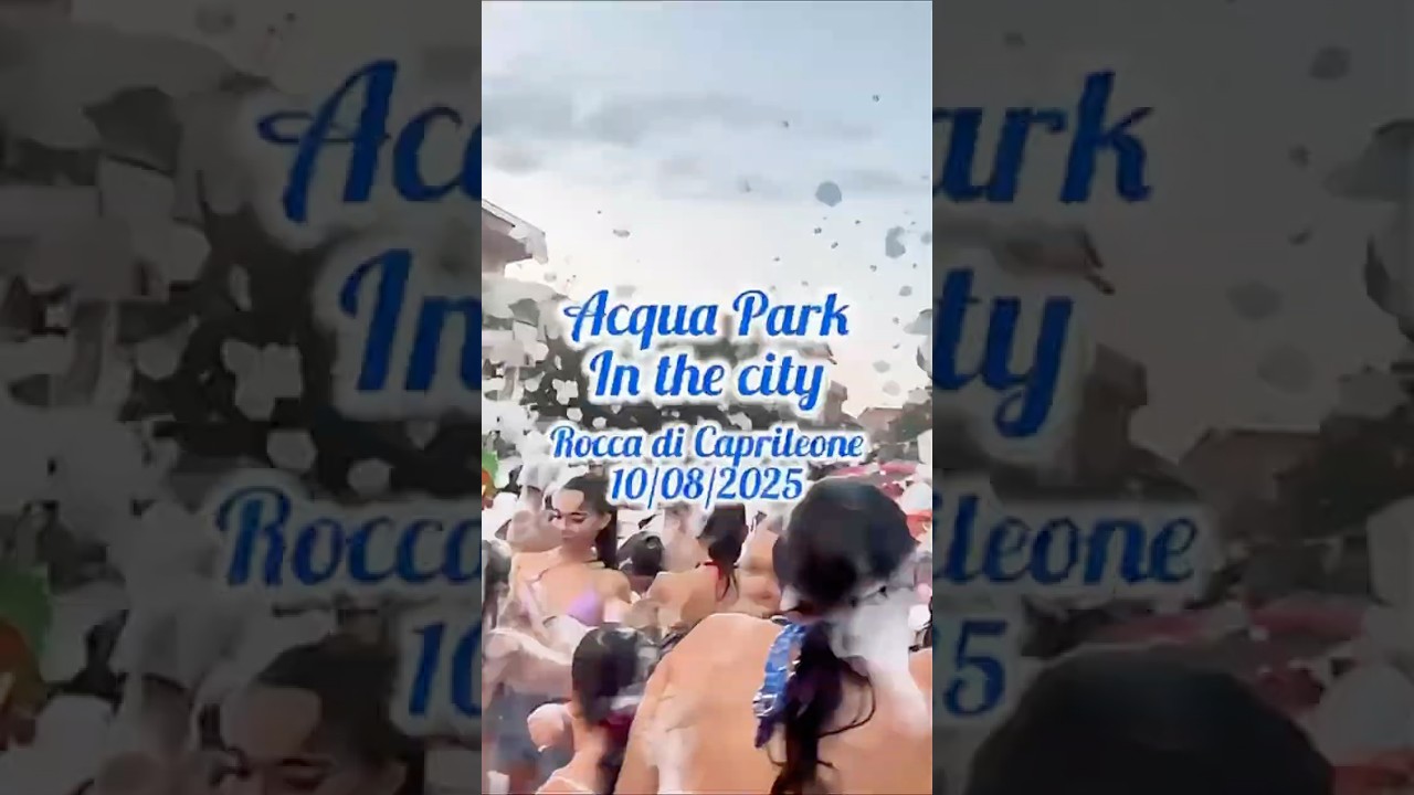 Carnevale Estivo Rocca di Caprileone 2025 – Schiuma Party, Maxi Scivoli e Spettacoli! 🎉💦