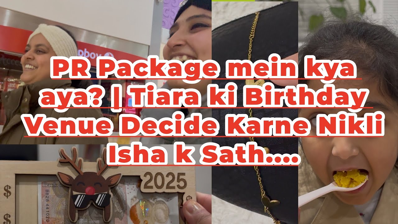 Day 67/75 PR Package Reveal | Tiara Birthday Venue Hunt | Isha K sath chitchat Fun | 