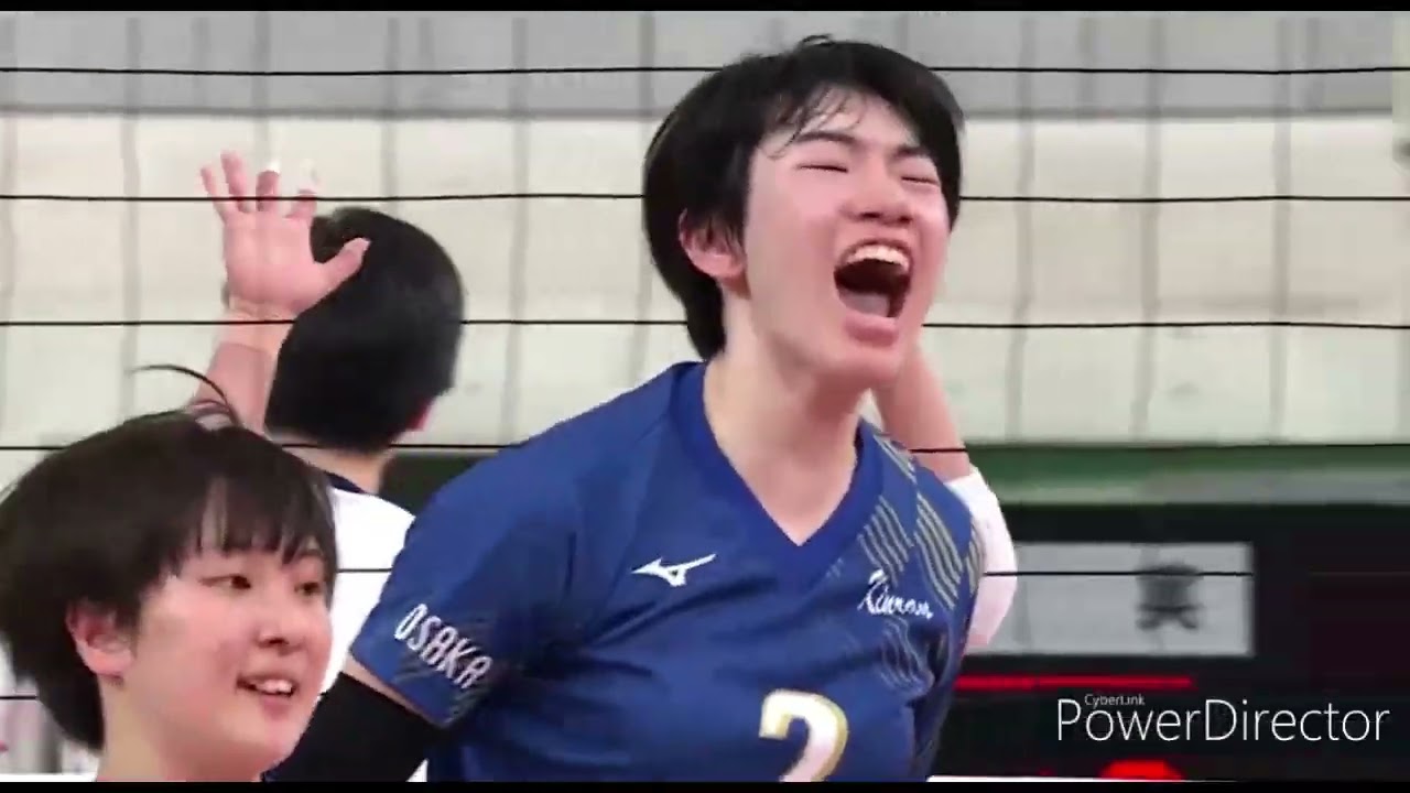 【2022春高】就実高校vs金蘭会 第2セット｜女子バレー