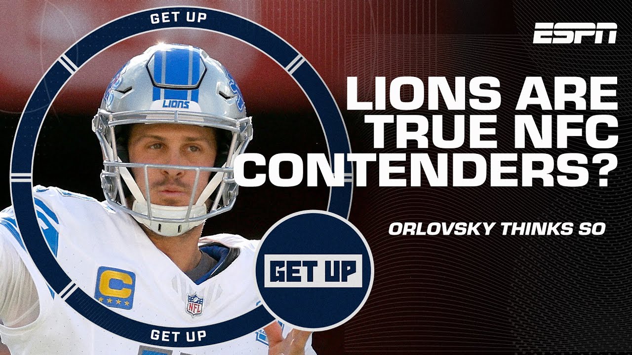 The Detroit Lions are a legit NFC championship contender! 🦁 Dan