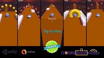 3D Crazy Jumping Ball | Ball | Unity Source Code