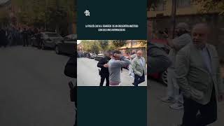 🔊🚨|| Figaredo ataca a manifestantes antirracistas en Asturias y la policía lo salva de ellos.